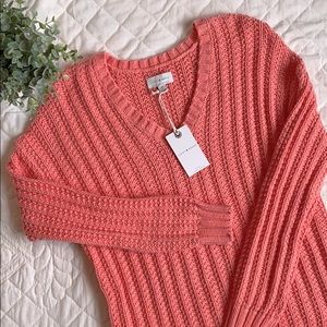 {Lucky Brand} Cotton Blend Lightweight Sweater